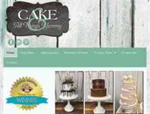 Tablet Screenshot of cakeandallthingsyummy.com